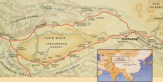 Карта Дуньхуана