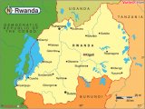 Политическая карта Руанды