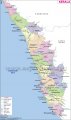 Пувар на карте штата Керала