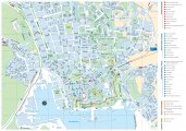 Подробная карта города с улицами