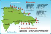 карта курорта Бока Чика