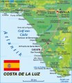 карта Коста де ла Лус