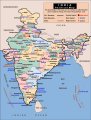 Политическая карта Индии