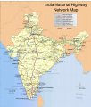 Карта дорог Индии
